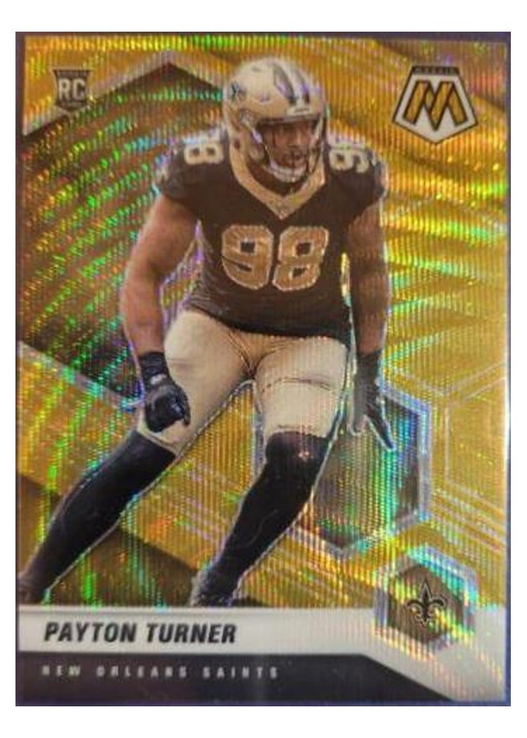 2021 Panini Mosaic Base Set Payton Turner #352 card