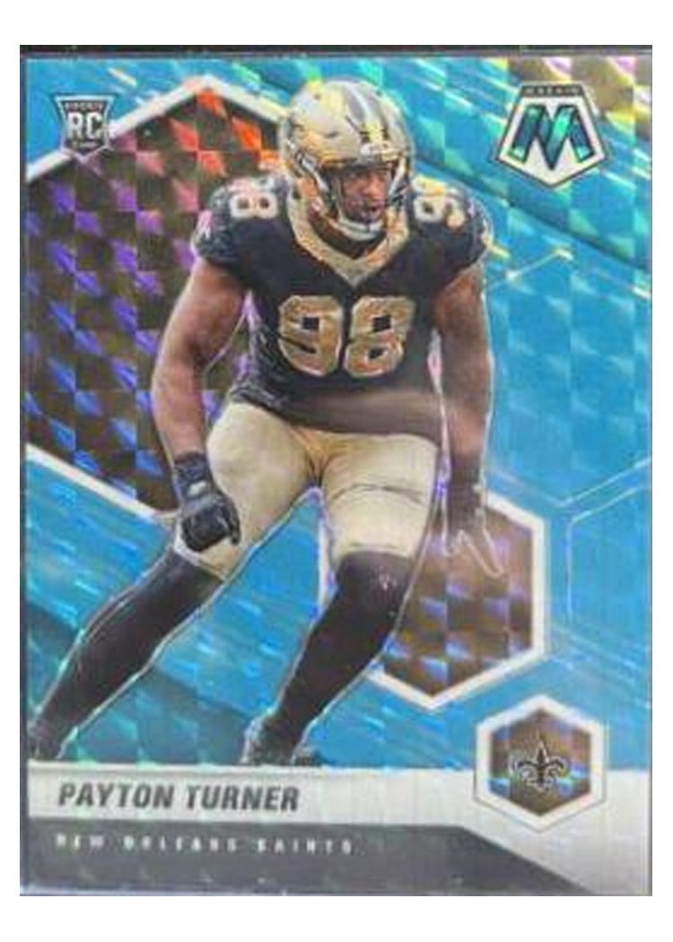 2021 Panini Mosaic Base Set Payton Turner #352 card