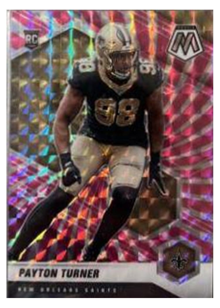 2021 Panini Mosaic Base Set Payton Turner #352 card