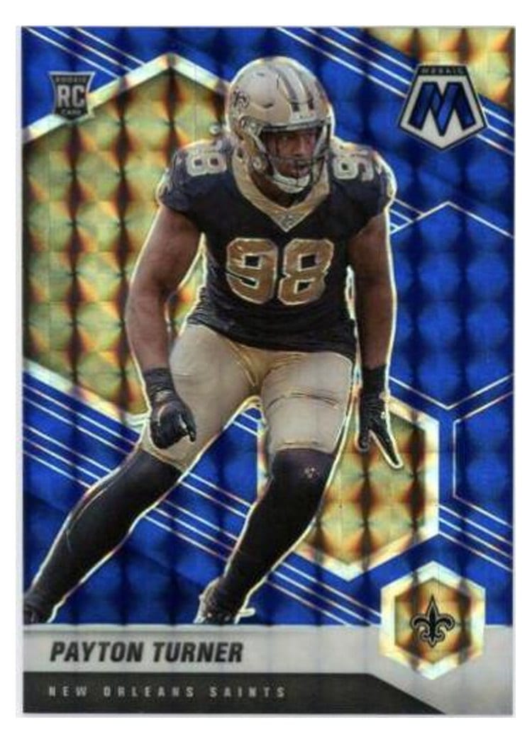 2021 Panini Mosaic Base Set Payton Turner #352 card