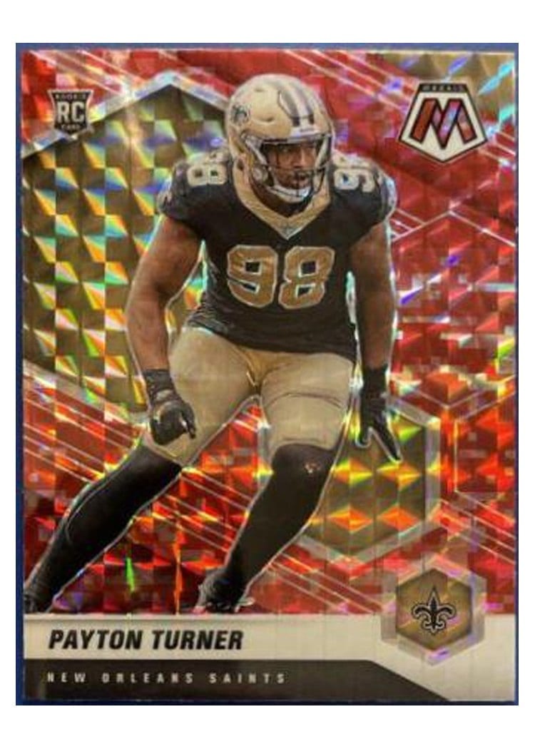 2021 Panini Mosaic Base Set Payton Turner #352 card