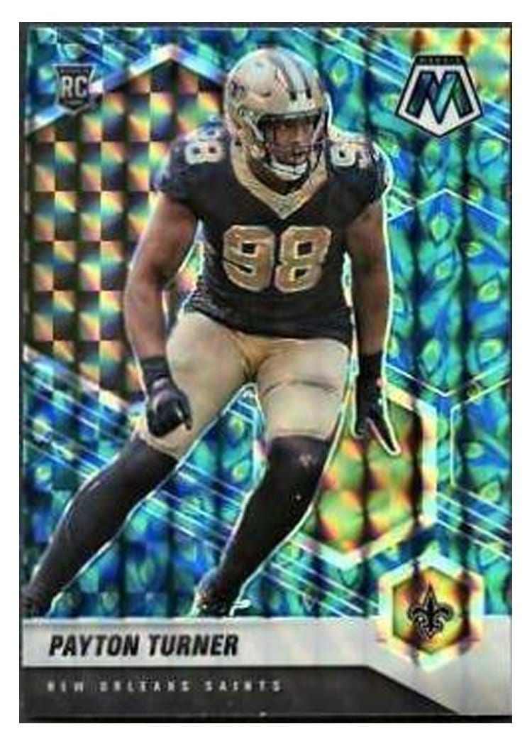 2021 Panini Mosaic Base Set Payton Turner #352 card