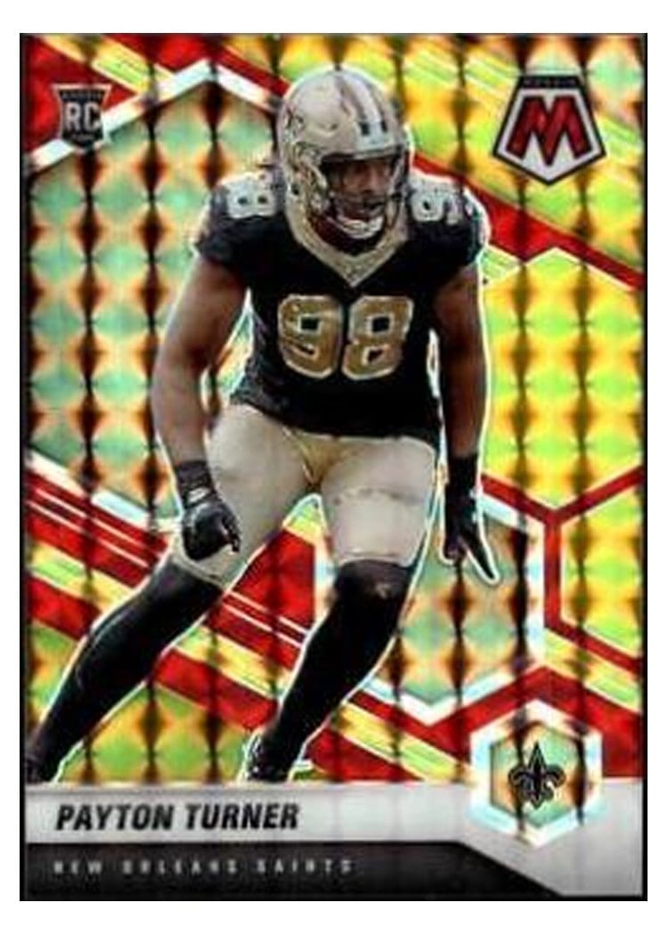 2021 Panini Mosaic Base Set Payton Turner #352 card
