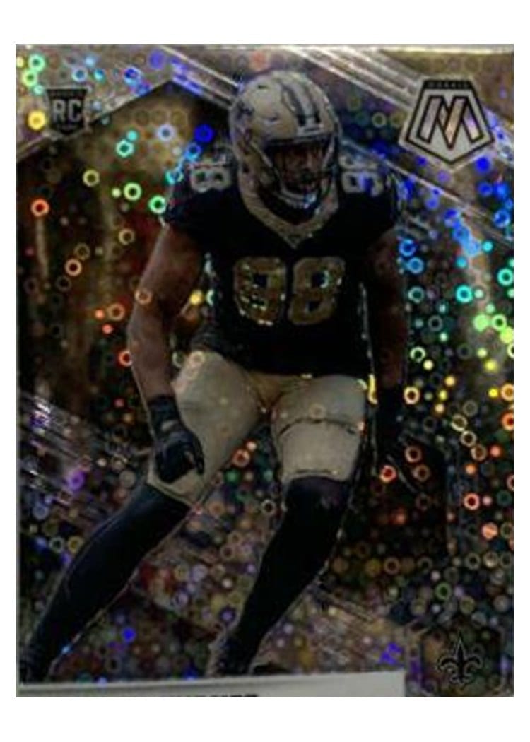 2021 Panini Mosaic Base Set Payton Turner No Huddle Silver Mosaic #352 card
