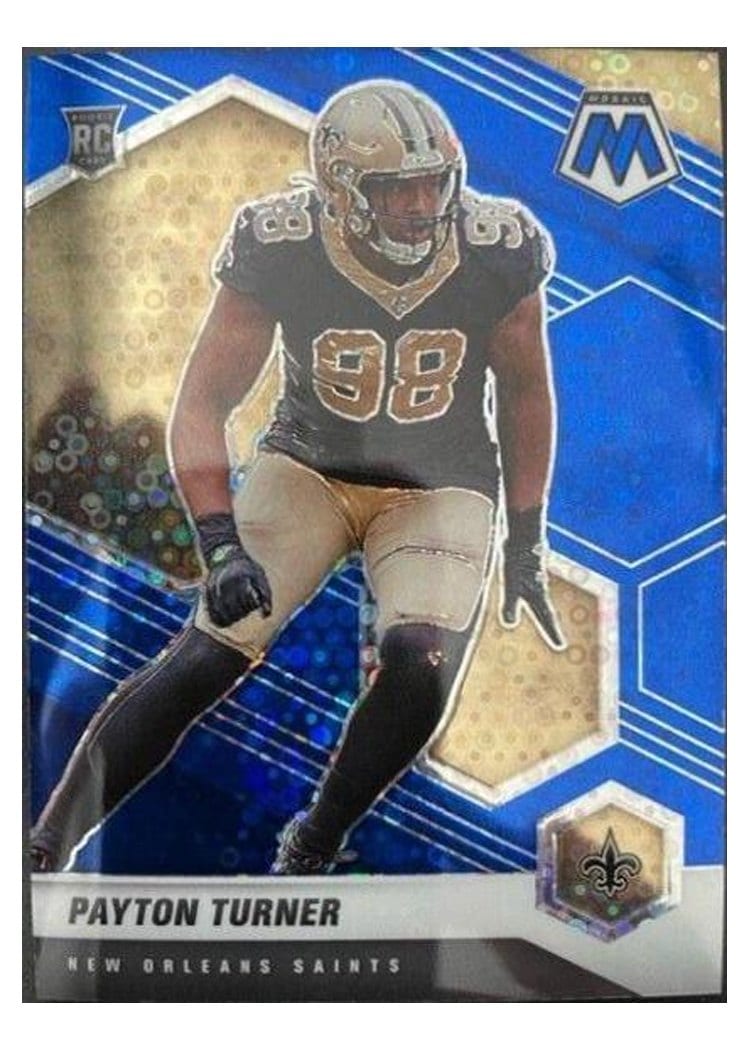 2021 Panini Mosaic Base Set Payton Turner #352 card
