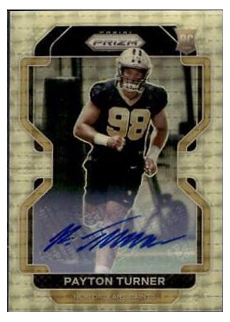 2021 Panini Prizm Base Set Payton Turner #379 card