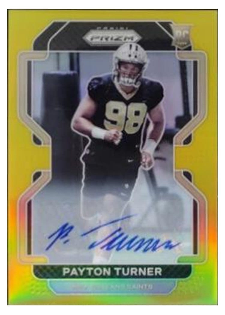 2021 Panini Prizm Base Set Payton Turner #379 card