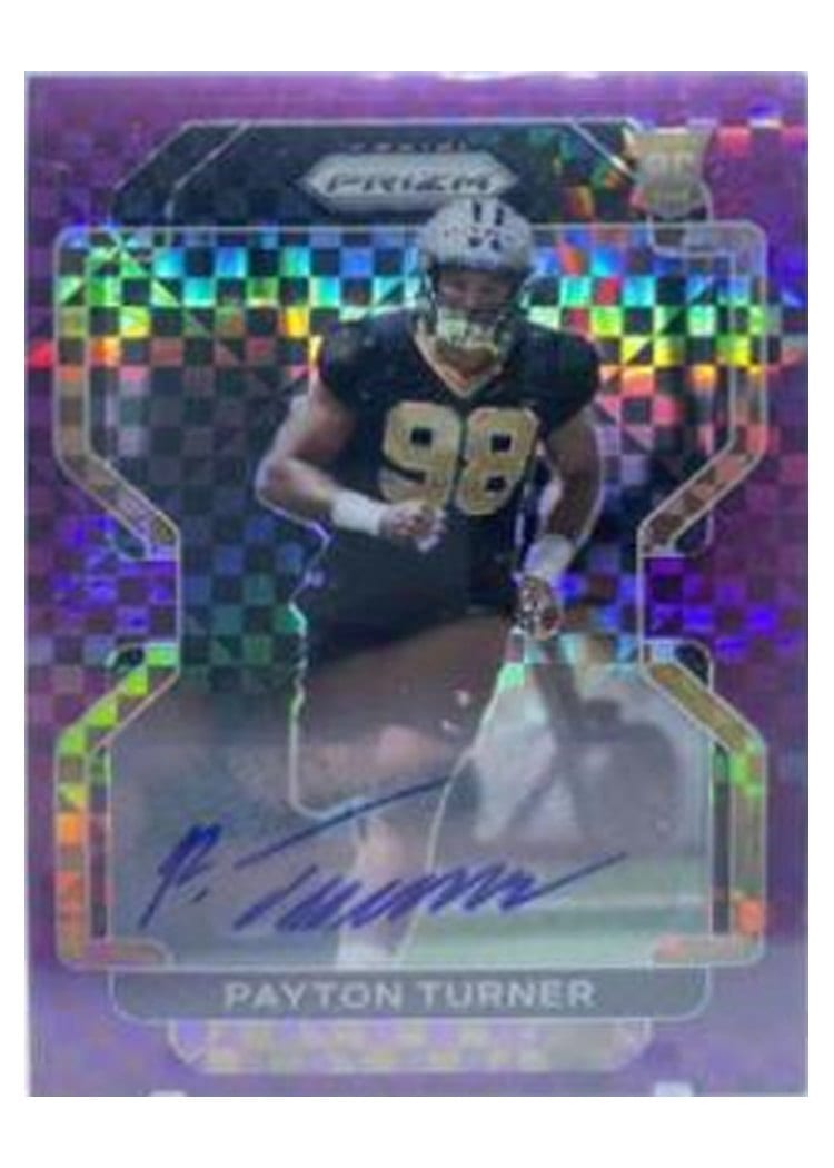 2021 Panini Prizm Base Set Payton Turner #379 card