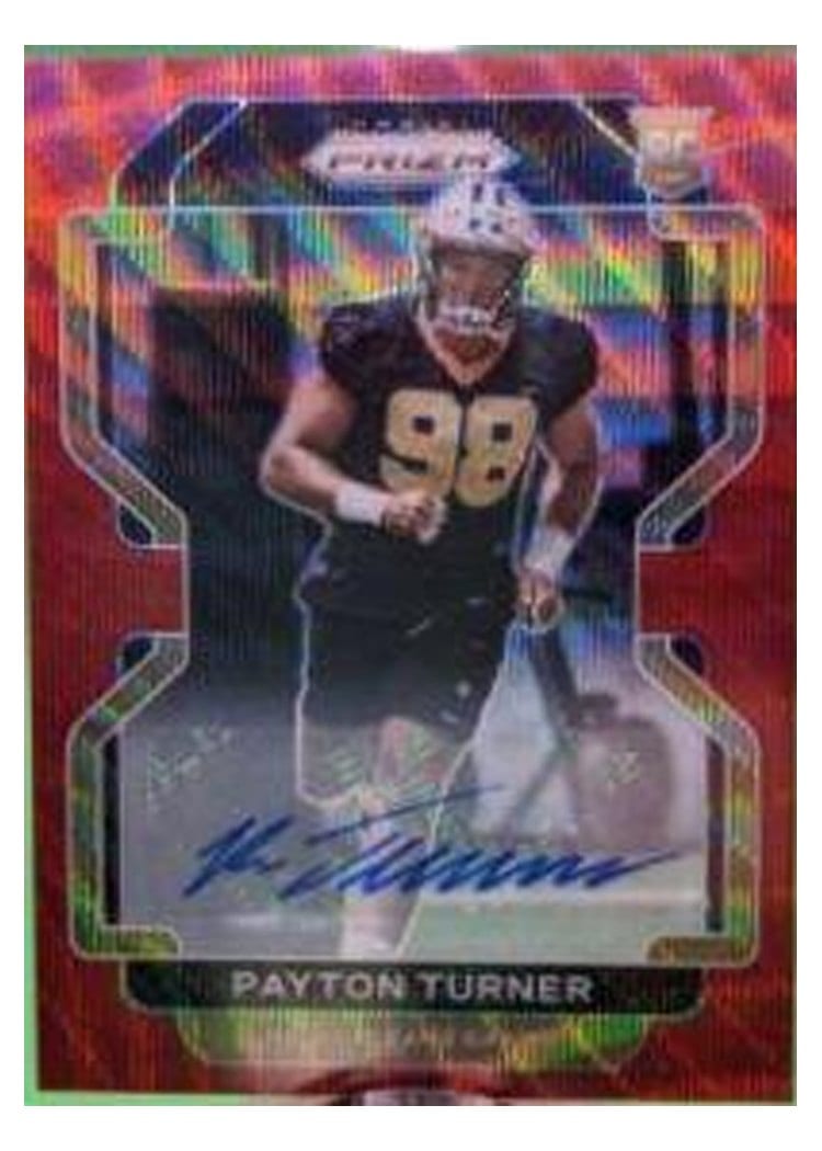 2021 Panini Prizm Base Set Payton Turner #379 card