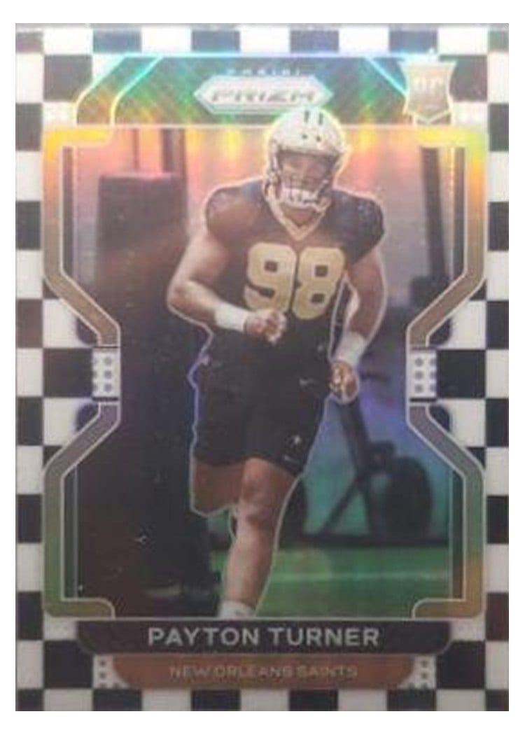 2021 Panini Prizm Base Set Payton Turner #379 card