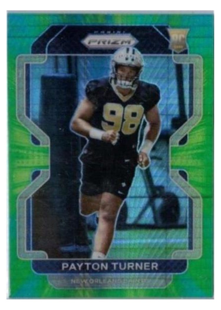 2021 Panini Prizm Base Set Payton Turner #379 card