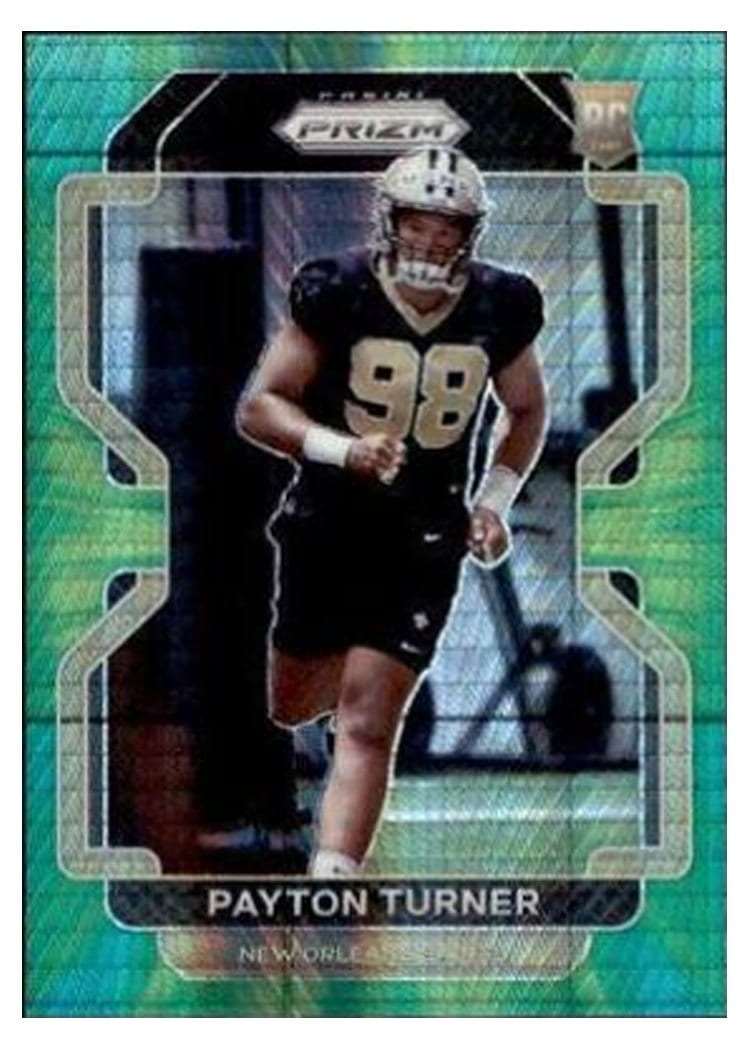 2021 Panini Prizm Base Set Payton Turner #379 card