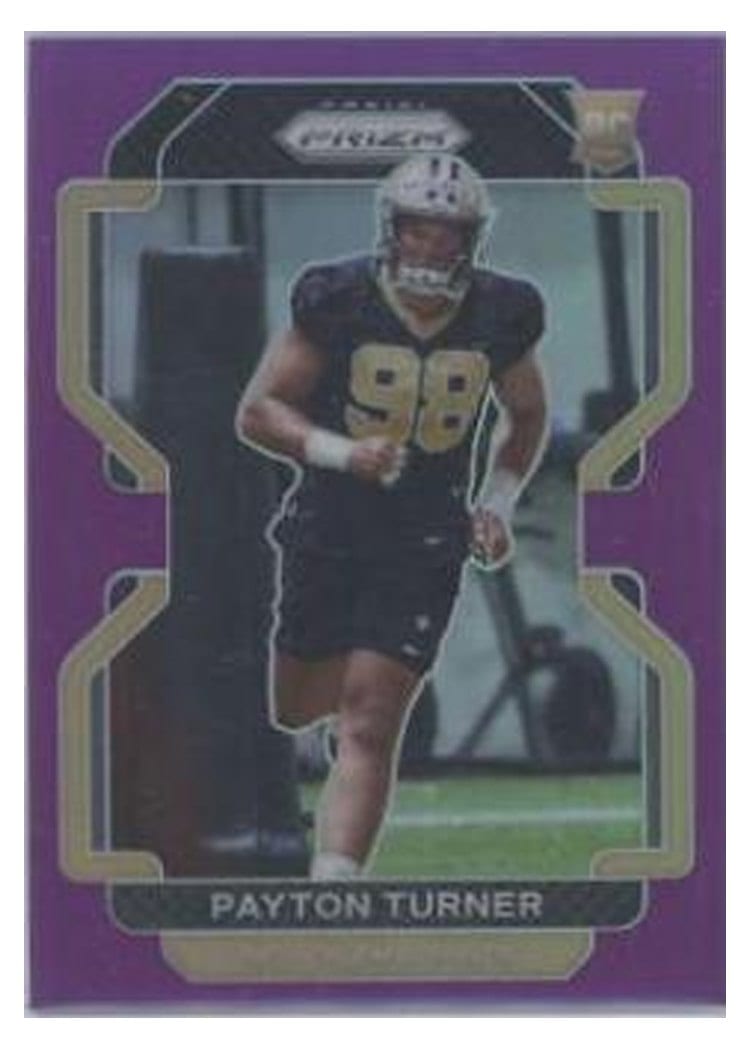 2021 Panini Prizm Base Set Payton Turner #379 card