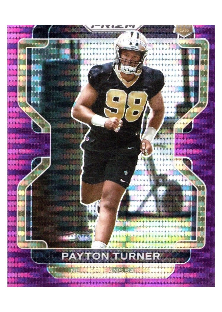 2021 Panini Prizm Base Set Payton Turner #379 card