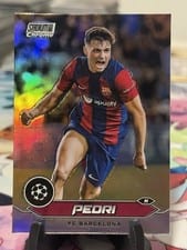2023 Topps Stadium Club Chrome UEFA Pedri #74 card