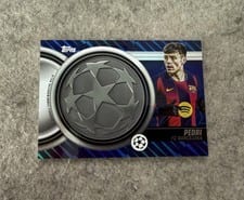 2025-26 Topps UEFA Club Competitions Starball Commemorative Relics Pedri #SCR-P