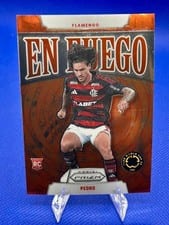 2025 Panini Prizm FIFA Club World Cup En Fuego Pedro #14 card