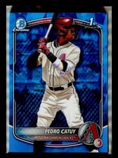 2025 Bowman Chrome Sapphire Edition Prospects Pedro Catuy #BCP-210 card