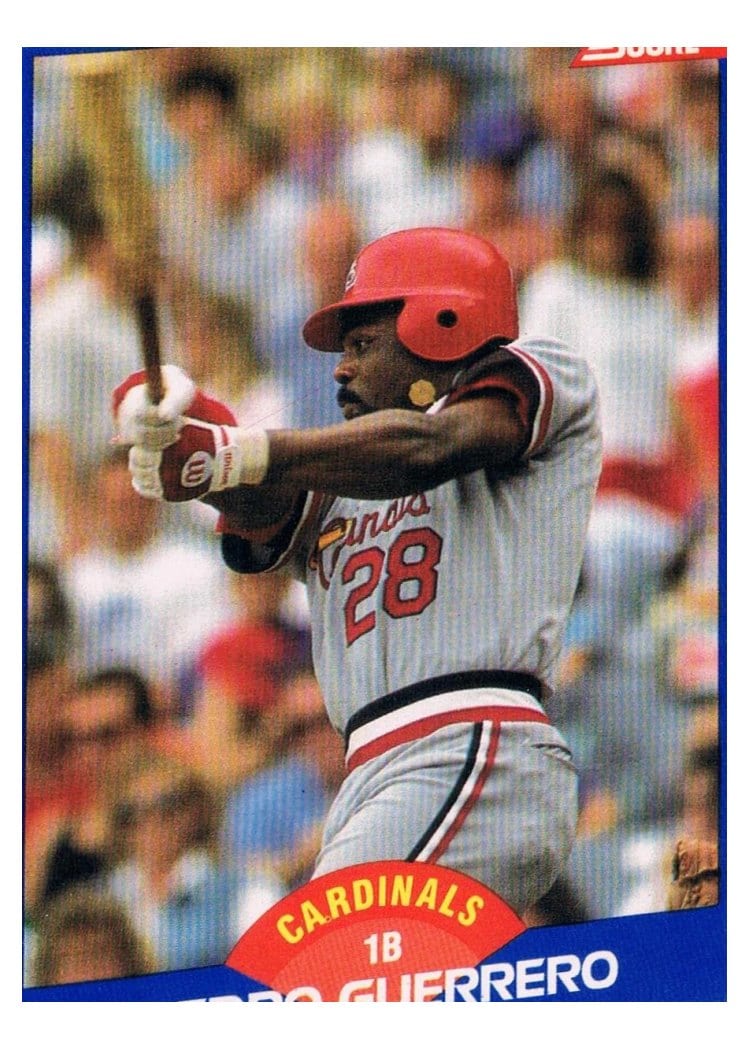 1989 Score Pedro Guerrero #564 card