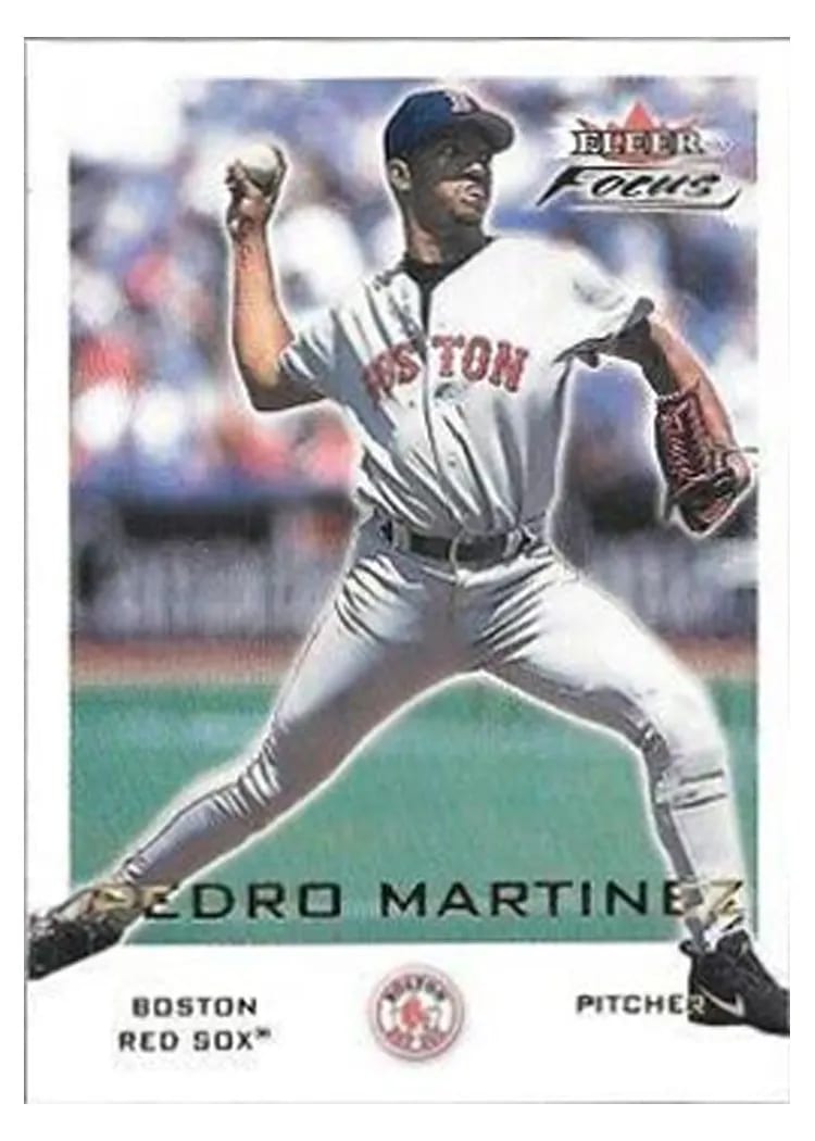 2001 Fleer Focus Pedro Martinez #33 card
