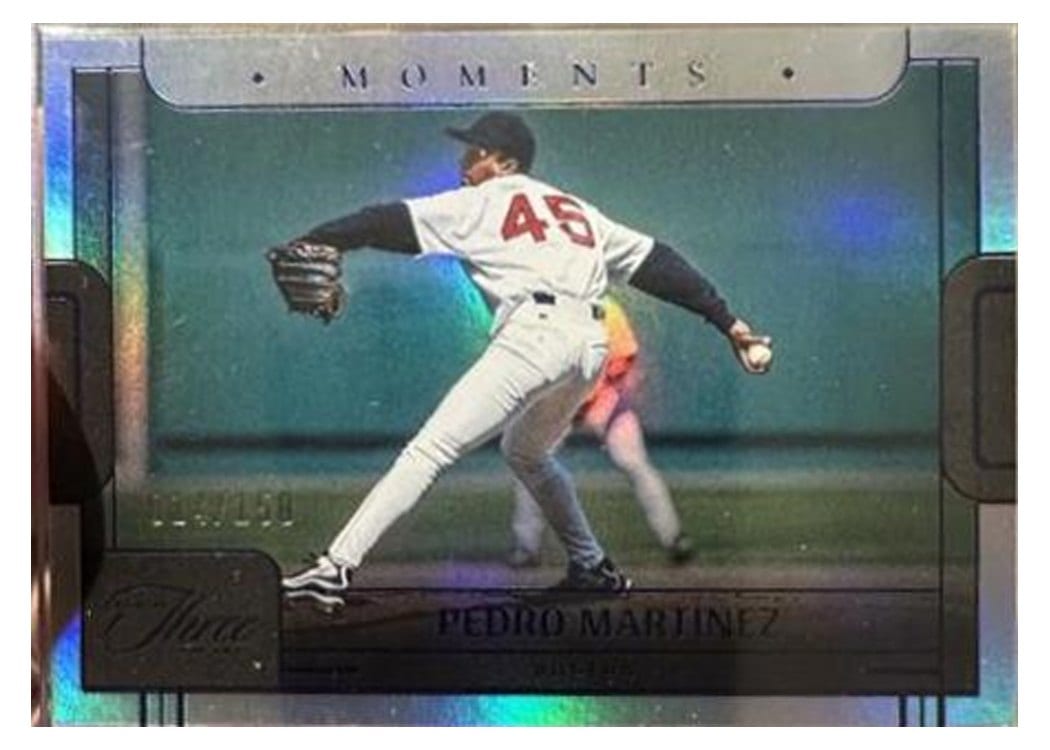 2023 Panini Three and Two Moments Pedro Martinez #MO7 card