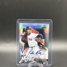 2024 Finest Moments Autographs Pedro Martinez #FMA-PM