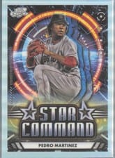 2024 Topps Cosmic Chrome Star Command Pedro Martinez #SC-7 card