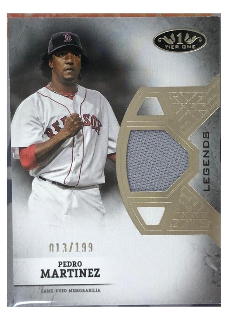 2024 Topps Tier One Legend Relics Pedro Martinez #T1LR-PM card