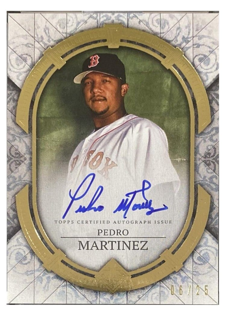2024 Topps Transcendent Collection Autographs Pedro Martinez #TCA-PM card
