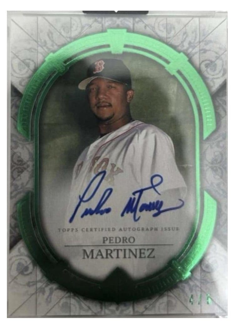2024 Topps Transcendent Collection Autographs Pedro Martinez #TCA-PM card