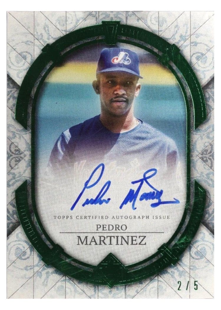 2024 Topps Transcendent Collection Autographs Pedro Martinez #TCA-PMA card