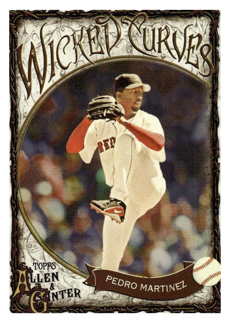 2025 Topps Allen & Ginter Wicked Curves Pedro Martínez #WC-12 card