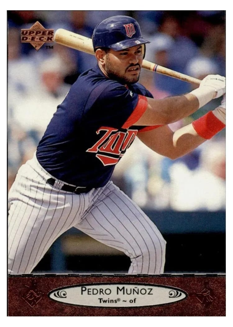 1996 Upper Deck Pedro Munoz #129 card