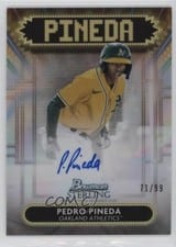 2022 Bowman Sterling Signage Autographs Pedro Pineda #SSA-PP card