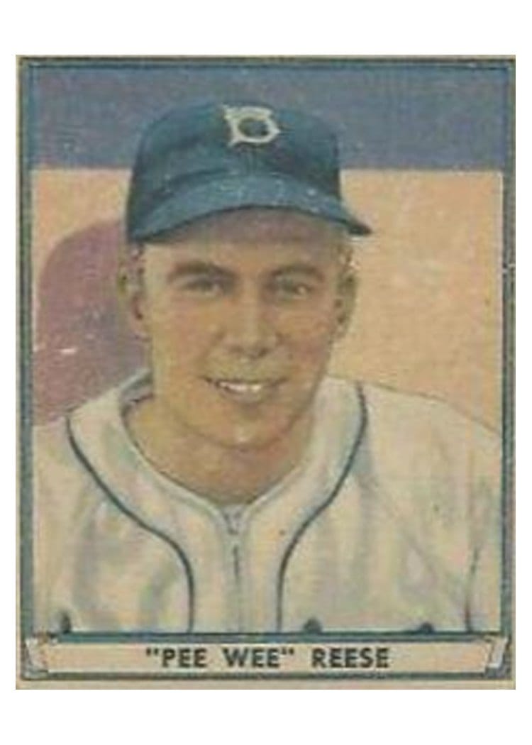 1941 Play Ball Pee Wee Reese #54 card