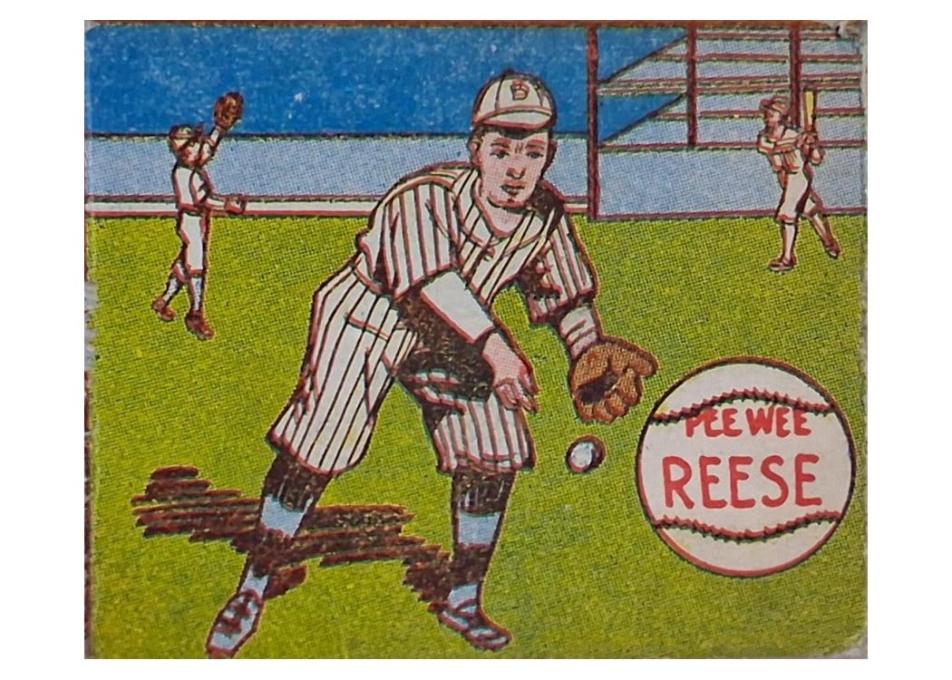 1943 R302 1 M. P. & Co Pee Wee Reese card