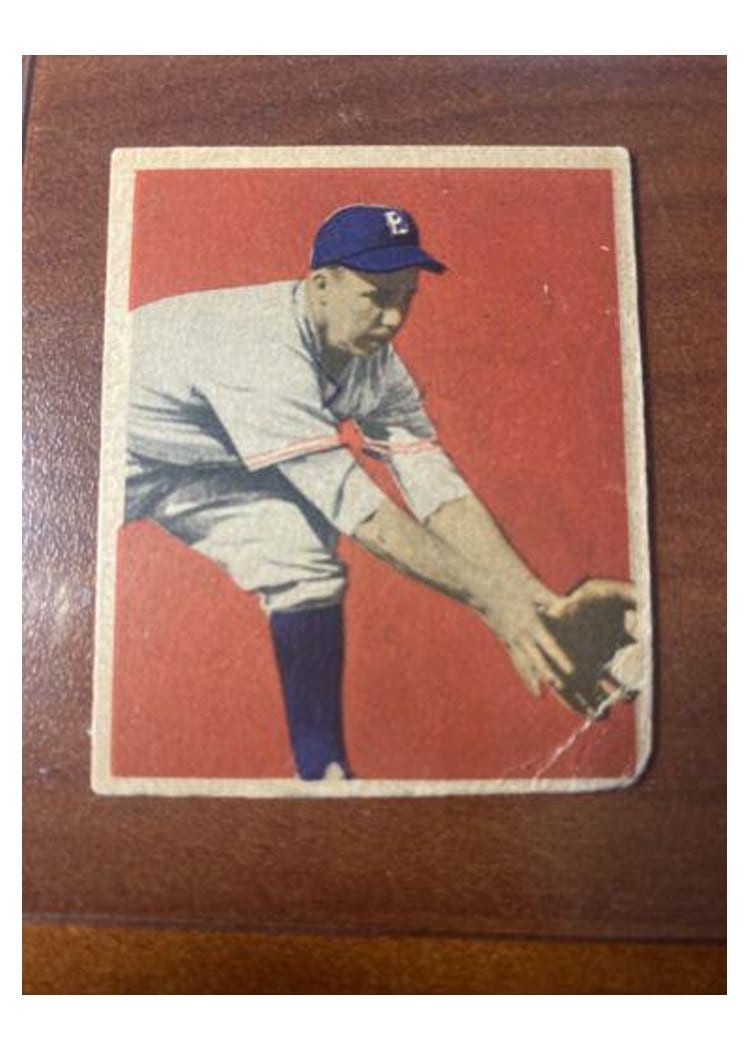 1949 Bowman Pee Wee Reese #36 card