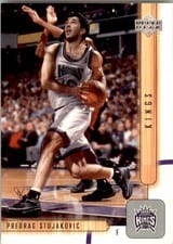 2001-02 Upper Deck Base Set Peja Stojakovic #142 card