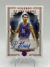 2023-24 Topps Motif Legends of the Court Signatures Peja Stojaković #LCS-PS card
