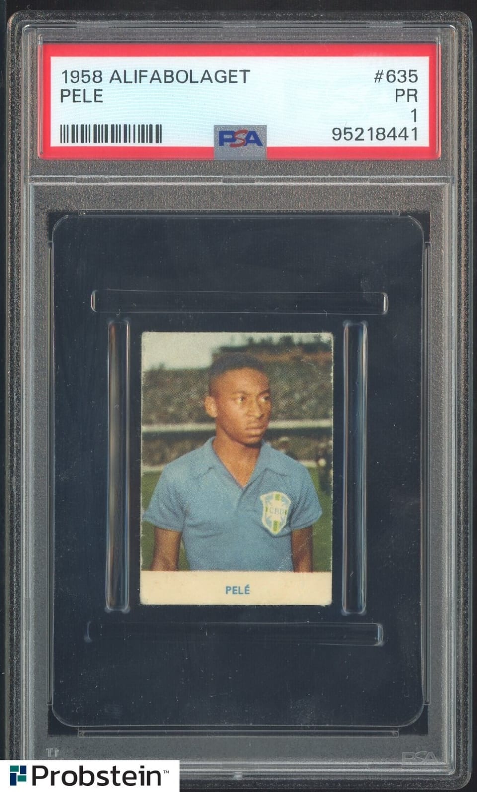 1958 Alifabolaget Pele #635 card