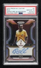 2022 Panini Prizm World Cup Signatures Pele Silver #S-P card