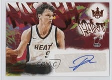 2024-25 Panini Court Kings Fresh Paint Autographs Pelle Larsson #FP-PEL card