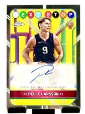 2024-25 Topps Chrome Next Stop Signatures Pelle Larsson #NSS-PL card