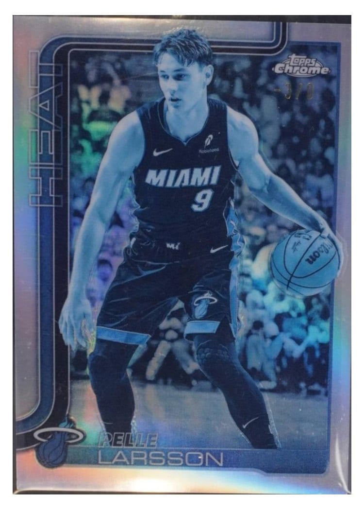 2025 Topps Chrome Pelle Larsson #189 card