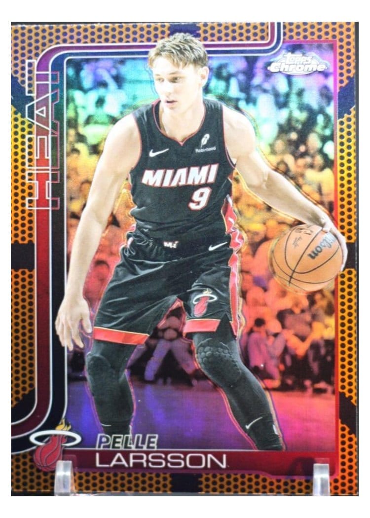 2025 Topps Chrome Pelle Larsson #189 card
