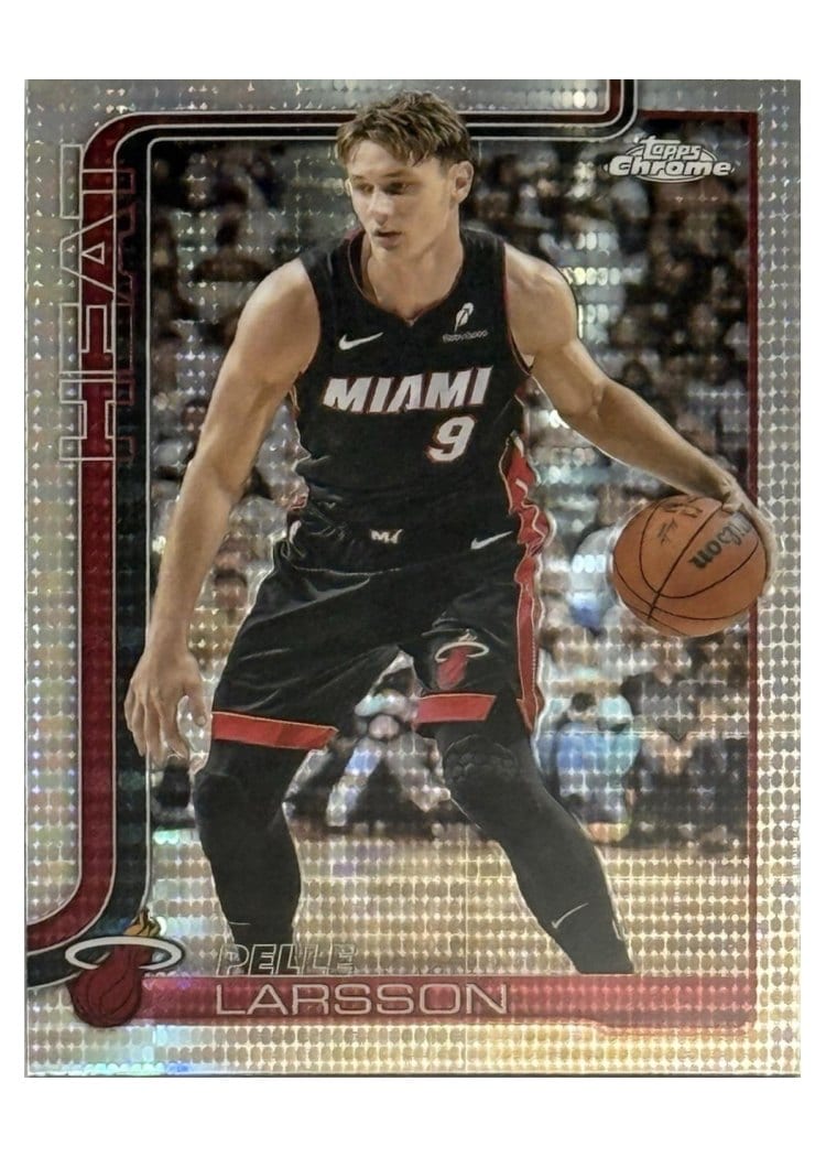 2025 Topps Chrome Pelle Larsson #189 card