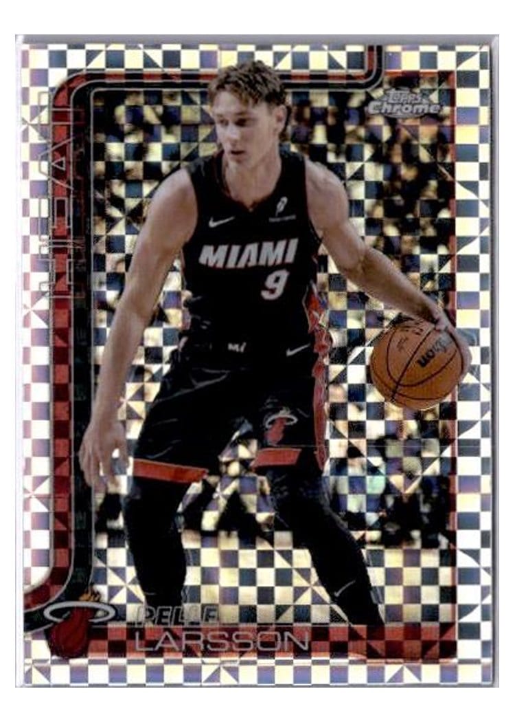 2025 Topps Chrome Pelle Larsson #189 card