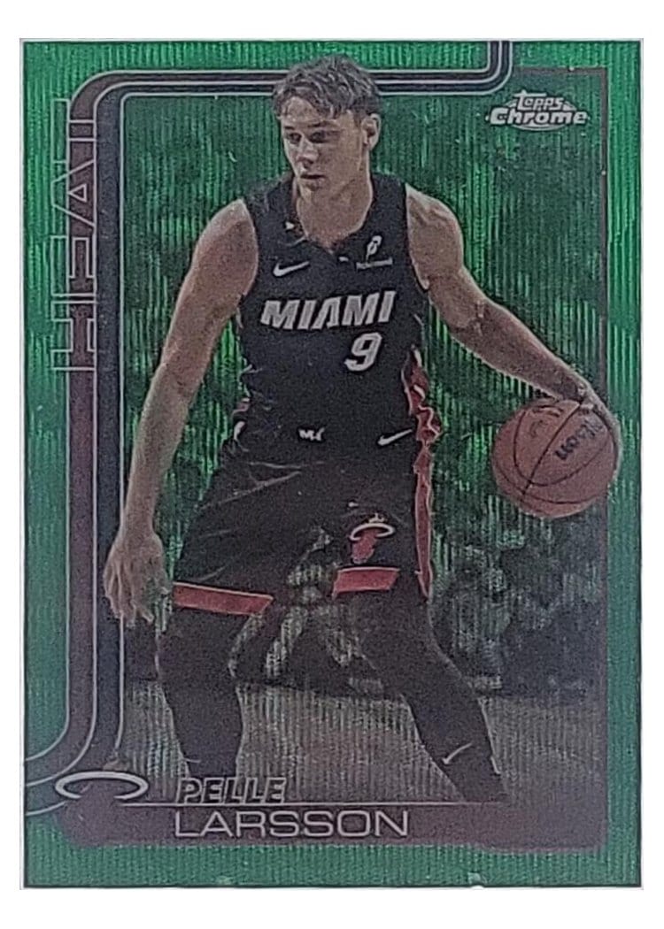 2025 Topps Chrome Pelle Larsson #189 card
