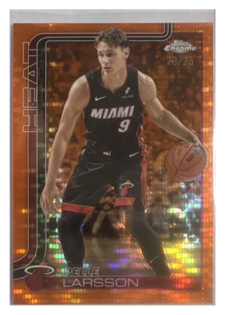 2025 Topps Chrome Pelle Larsson #189 card