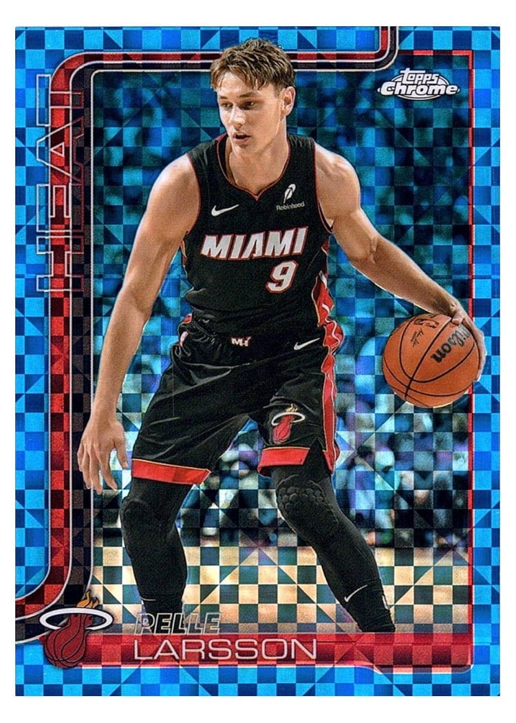 2025 Topps Chrome Pelle Larsson #189 card